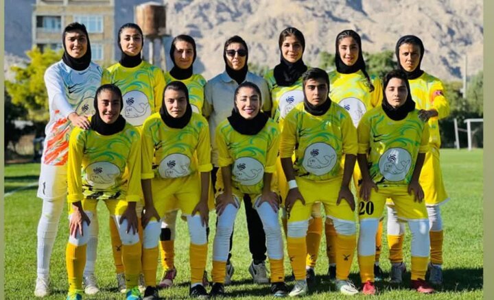 صعود مقتدرانه شاهو کامیاران به لیگ دسته اول فوتبال بانوان کشور
