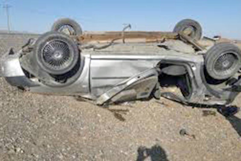 واژگونی خودرو در جاده خمین - اراک به مرگ کودک 2 ماهه منجر شد