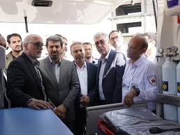 خرید 16 دستگاه آمبولانس جدید برای اورژانس پیش‌بیمارستانی همدان