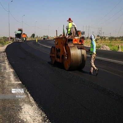 پیشرفت 55 درصدی آسفالت جاده‌های مرز مهران؛ آماده‌سازی برای زائران