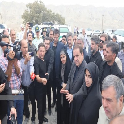 بازدید وزیر راه و شهرسازی از مسیر رانشی «ماربره» مسیر ایلام به مهران