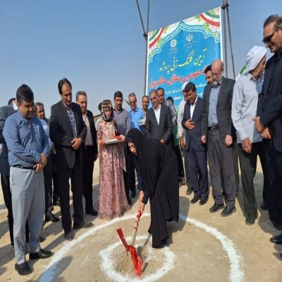 کتابخانه عمومی روستایی حاضرمیل دهلران کلنگ زنی شد