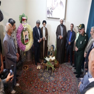 مراسم سالگرد شهادت شهید آیت‌الله مدنی در همدان برگزار شد