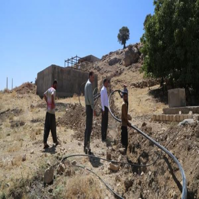 دسترسی 60 خانوار هلیلانی به آب شرب پایدار