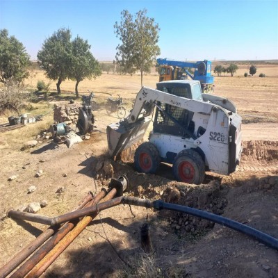 14 حلقه چاه غیر مجاز در کبودراهنگ مسدود شد