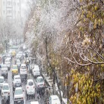 بازگشت برف به آسمان همدان