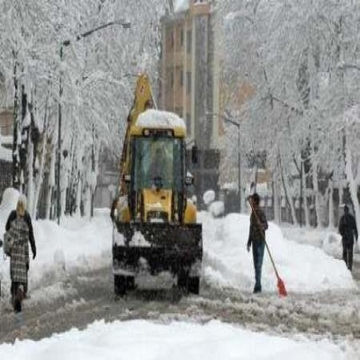 آماده‌باش 850 نیروی خدمات شهری همدان در طرح زمستانه
